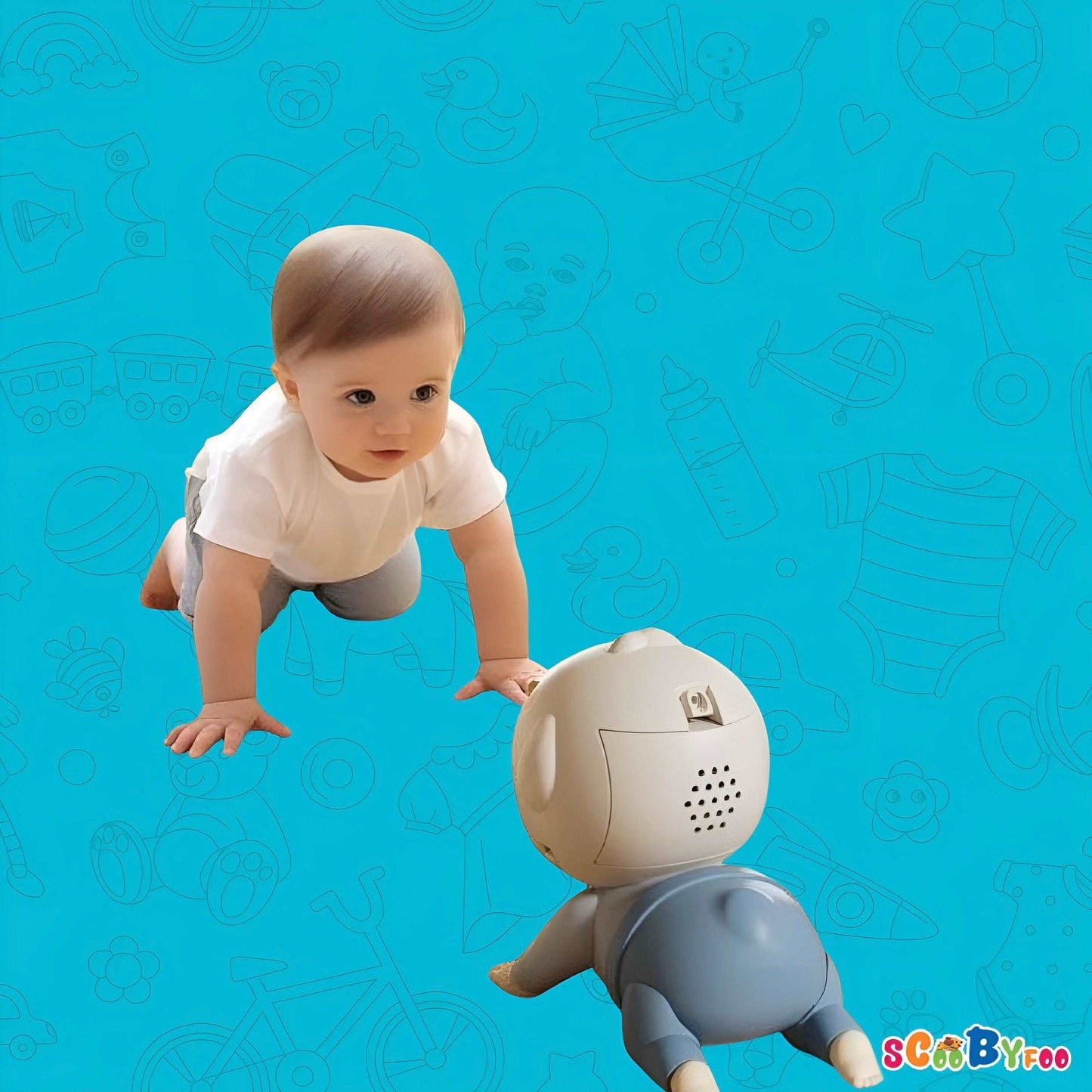 Baby Doll Crawling Toy