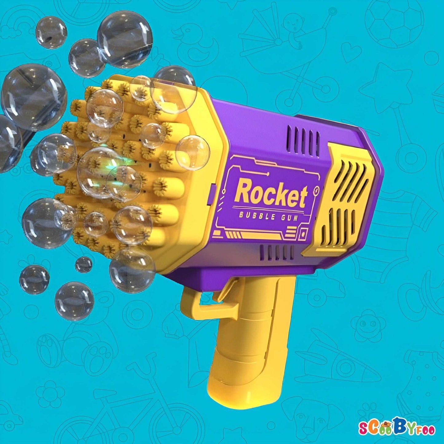 Rocket Bubble Machine