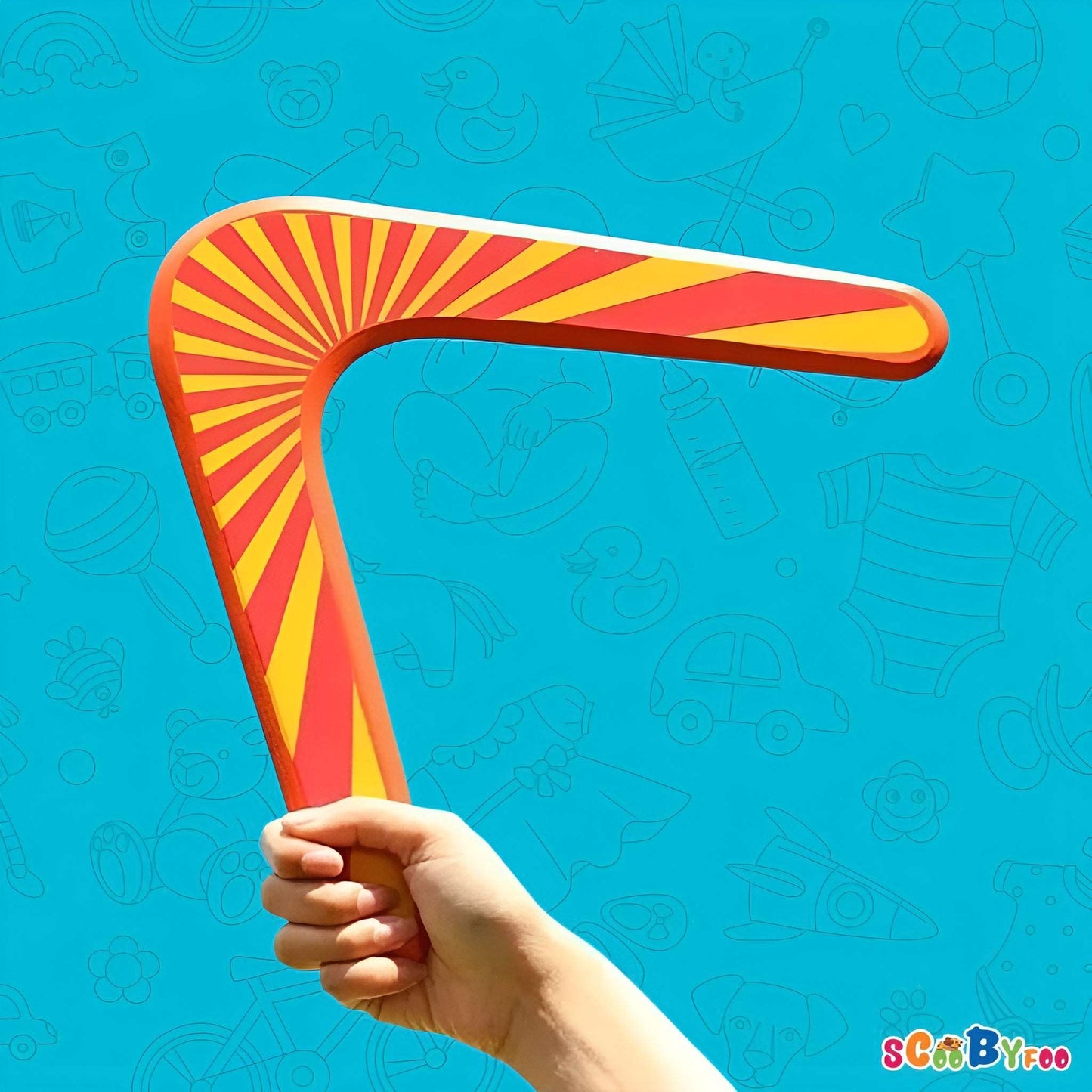 Throwback V Shaped Boomerang