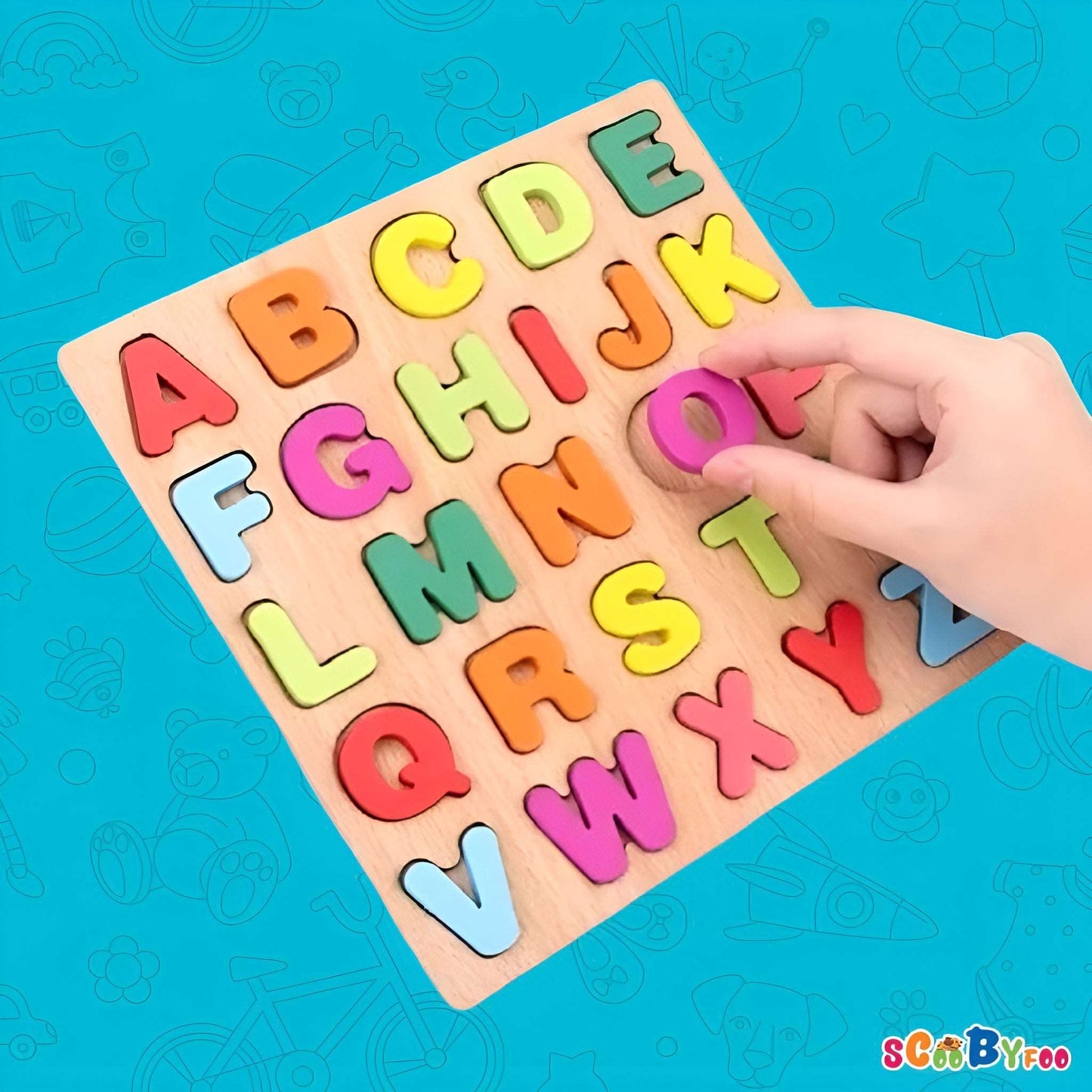 Alphabet Wooden Puzzle