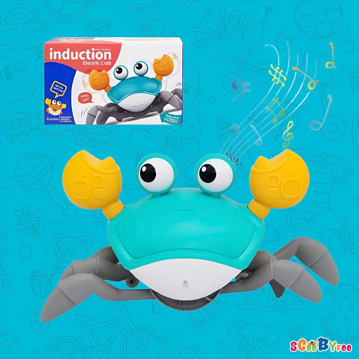 Crawling Crab Baby Toy